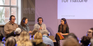 Panellists speaking